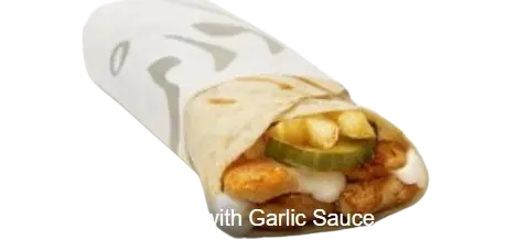 Albaik Shawarma w/Garlic Sauce